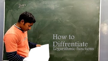 IGNOU  Mte1 Differentiation Of logarithmic functions Unit-5 lec-2