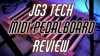 JG3 Midi Bass Pedalboard Review | Yamaha YC61 Organ With Bass Pedals