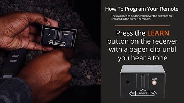 How to pair your Real Fyre variable remote and gas log set