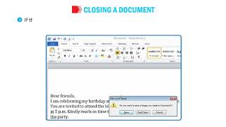 Closing a Document