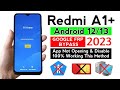 Redmi A1 Plus Google/frp bypass Android 12/13 Go Edition.