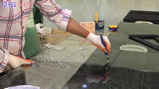 How Cut 8mm Of curved glass