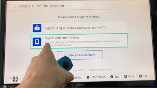 How to Sign In with Smart Device - Nintendo Switch Set Up Guide 