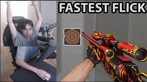 TenZ shows How he trains for 0.001ms FLICK & Apply in Game...