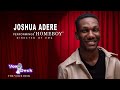 Joshua adere  home boy live on  voxdeck