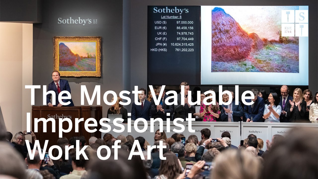 $110.7 Million Monet Shatters Auction Records