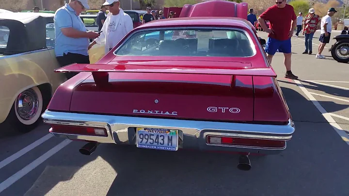 1972 Pontiac GTO Matching Numbers PHS Documented Restored 72 Goat SOLD Collector Car Auction $20,250