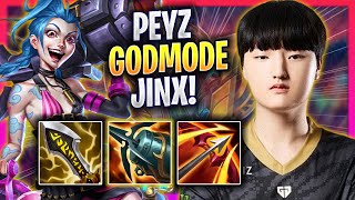 PEYZ LITERALLY GOD MODE WITH JINX! - GEN Peyz Plays Jinx ADC vs Varus! | Season 2024