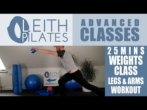 Weights for arms and legs - Advanced Class - 25 mins