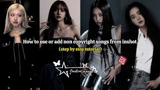 How to Add No Copyright Music in InShot 🎵 | Easy Tutorial #Shorts