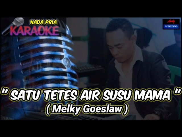 KARAOKE 🎤🎹 ( Satu Tetes Air Susu Mama / Melky Goeslaw ) Music... #andysarumvolvo class=