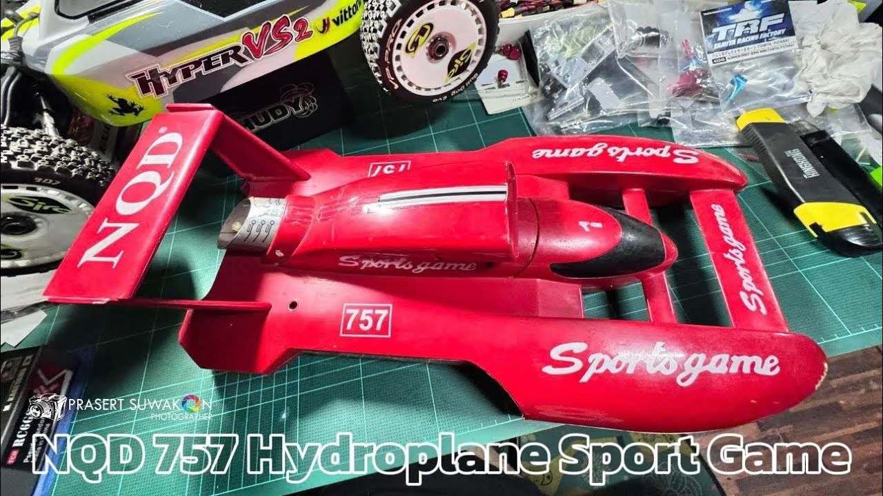NQD 757 Hydroplane Sports Game Radio Control Boat