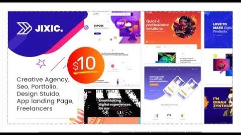 Jixic - Creative Agency & Multipurpose HTML Template | Themeforest Templates