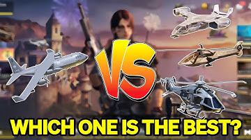 GUNSHIP VS VTOL VS CHOPPER GUNNER VS STEALTH CHOPPER