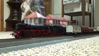 Dannys Eisenbahn Marklin BR 3.10 + BR 94 Steams at the Bahnhof