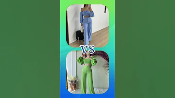لو خيروك للبنات ازرق Vs اخضر ملابس لوخيروك 100k 