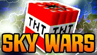 Minecraft SOLO Sky Wars #4: EPIC TNT JUMP!