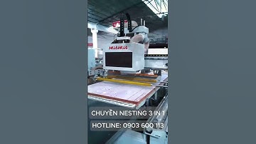 Top chuyền máy cnc nesting dán khoan cắt tự động 2025