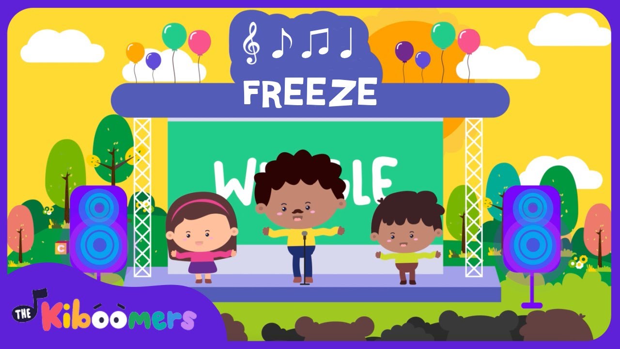 23 Minutes of Freeze Dance & Action Songs for Kids | The Kiboomers ...