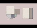 Four squares with constant area | Visual Proof | Squaring the segments |