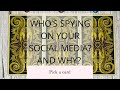 WHO’S SPYING ON YOUR SOCIAL MEDIA? AND WHY? 👀🕵️‍♀️📲|🔮PICK A CARD🔮|