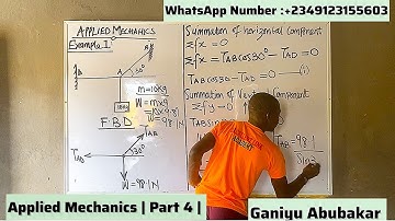 Equilibrium of a Particle | Definition, Types & Solved Example