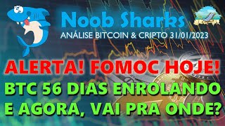 31/01/2024 - BITCOIN HOJE! ALERTA! FOMOC HOJE! BTC 56 DIAS ENROLANDO: E AGORA, VAI PRA ONDE?