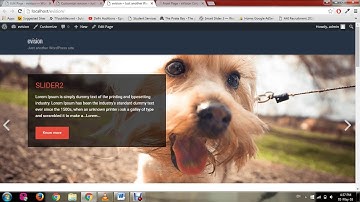 eVision Corporate  WordPress Theme Tutorial 2