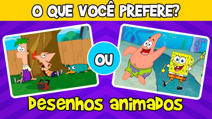 Qual Desenho Antigo Você Prefere?