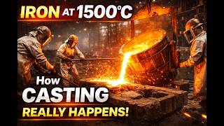 Famous #How Cast Iron Is Made in Factories | Complete Casting Process Explained (Step-by-Step) Profile