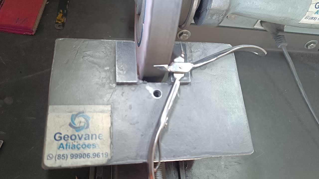 Veja como aprender afiação de alicates com mais segurança, 🤫🫵