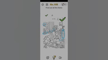 Brain out level 153 | Find out all the items