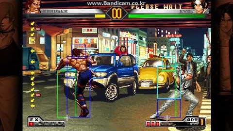 kof 98 um Krauser hit box