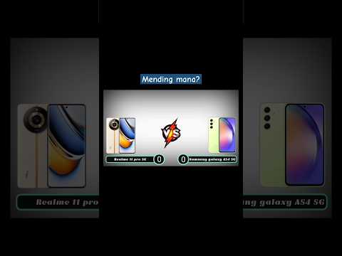 Adu spek terbaru 2023, Realme 11 pro 5G, VS Samsung galaxy A54 5G