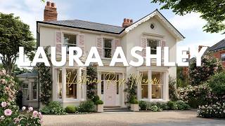 Victorian Rose Manor Inspired by Laura Ashley, Birdsong Mornings, and Porcelain Hues