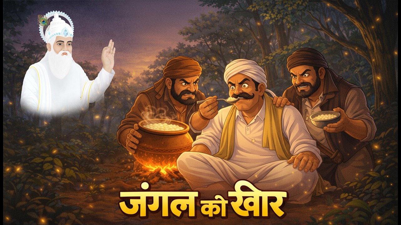 जब भगवान ने खिलाई मार-मार के खीर | मलूक राम की अद्भुत कहानी | Kabir Sahib 2D animation