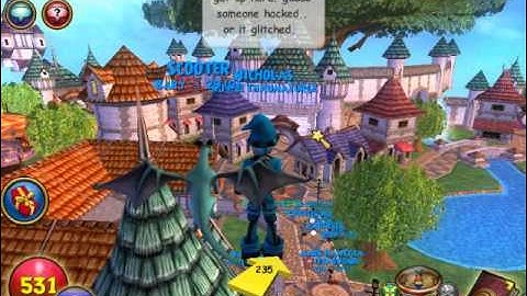 Wizard101- Commons Floating Glitch