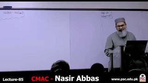 CAF 03 | CMA | LECTURE # 85 |BY SIR NASIR ABBAS | SEPTEMBER 2024 ATTEMPT
