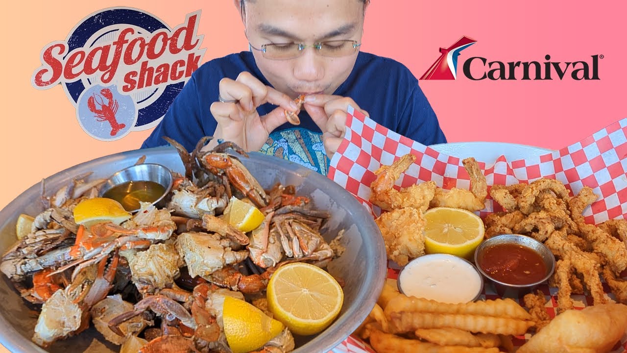Cruise Food Seafood Shack on Carnival Panorama YouTube