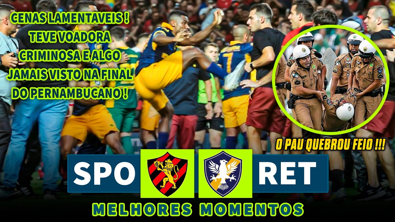 DISPUTA DE PÊNALTIS JAMAIS VISTA COM BR1G4 VAR POLÊMICA E MUITA EMOÇÃO! SPORT É CAMPEÃO PERNAMBUCANO