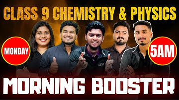 Class 9 Chemistry & Physics  Onam Exam Morning Booster | Exam Winner
