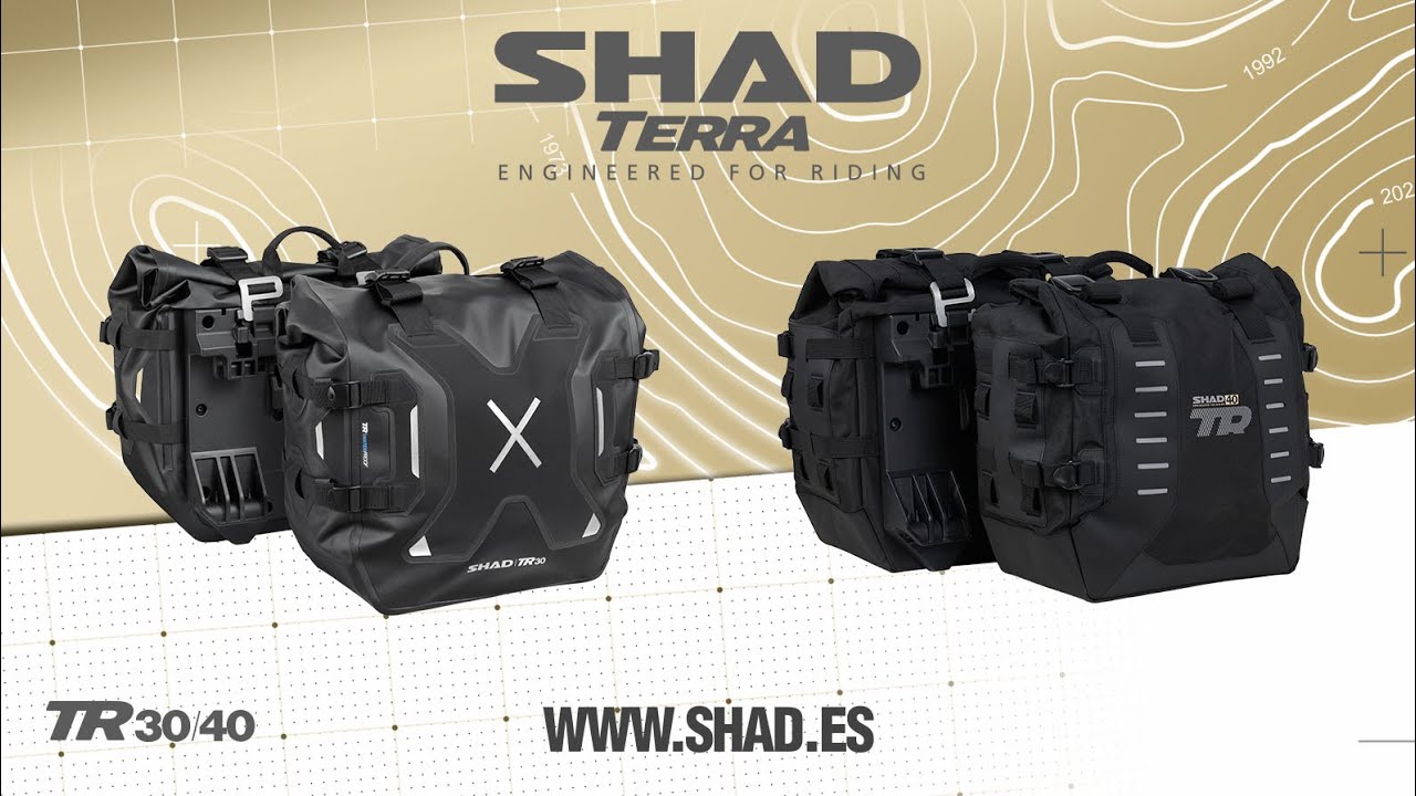 How to clean the TR40 and TR30 adventure saddlebags - YouTube