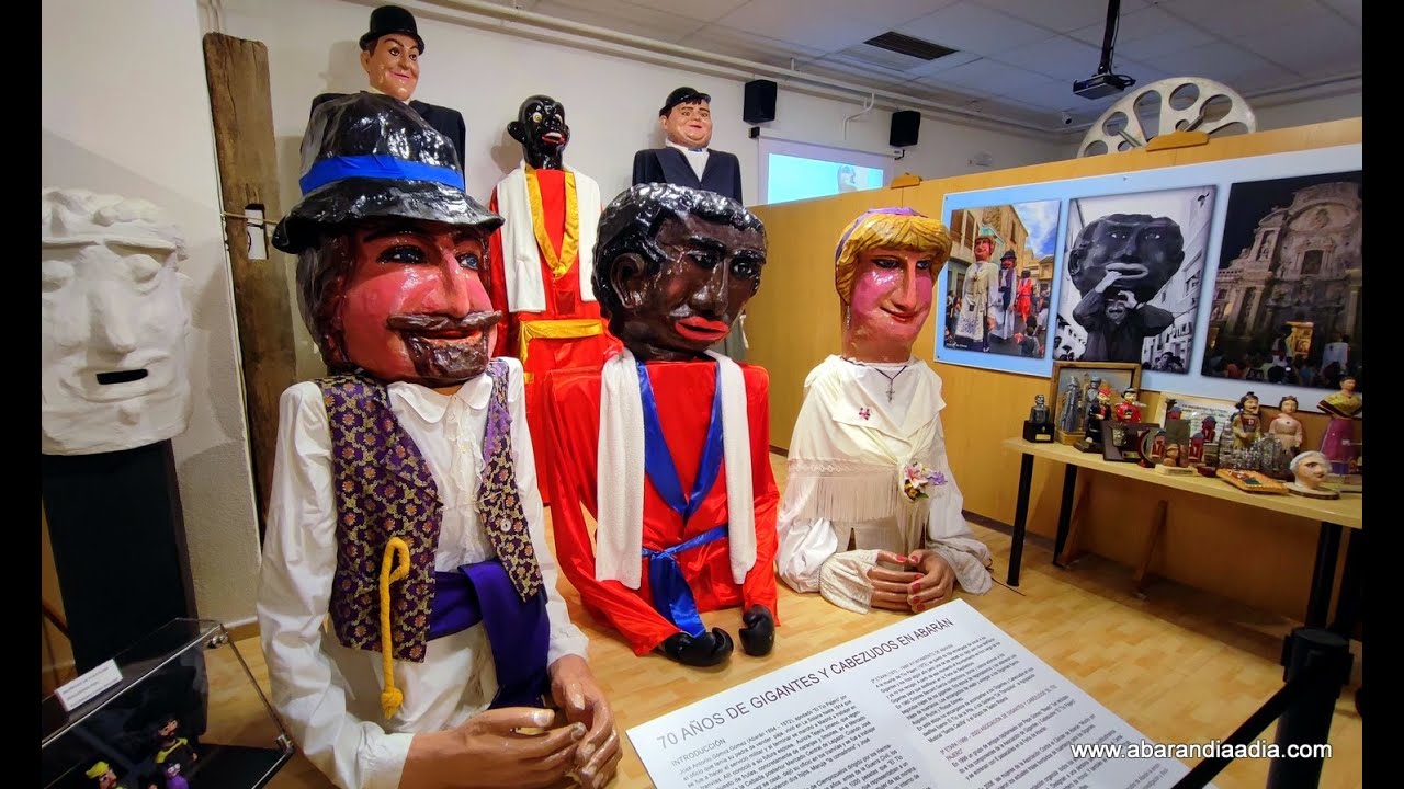 El Museo de Abarán conmemora los 70 cumpleaños de los gigantes y cabezudos