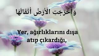 99-Zilzal suresi "İDRİS ABKAR"