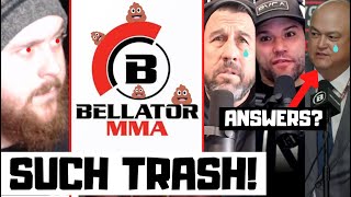 Bellator Is A Hot Steaming Pile Of GARBAGE! Thomson & McCarthy PLEASE RESPOND? 5 Years Left?