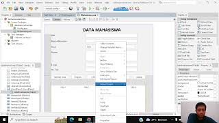 Membuat Aplikasi Data Base Mahasiswa Menggunakan Java GUI dan MySQL