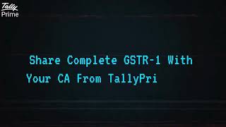 Tally ERP 9 and older versions of TallyPrime cannot generate GSTR-1 screenshot 5