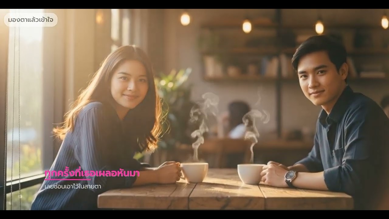 ✨ มองตาแล้วเข้าใจ - Listen in Thailand 💖 เพลงรักที่พูดแทนใจด้วยสายตา