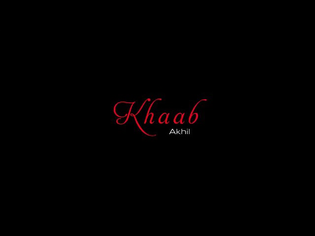 KHAAB LYRICS SONG (FAHAM MUSTAFA)