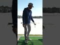 Pitching wedge practice session